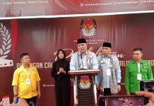 Resmi daftar di KPU, Pasangan AJP-ASLI Janji Bebaskan Kota Kendari dari Banjir