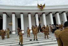Bersama Seluruh Kepala Daerah, Pj Wali Kota Kendari Hadir di IKN Dengarkan Arahan Presiden
